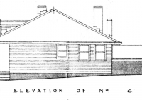 Canary Cottage End Elevation Plan 26th May,1938.